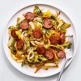 Schneller Kohl Wurst Pfanne